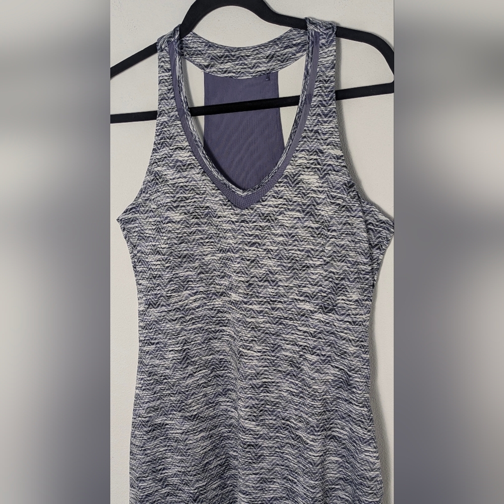 MPG Mondetta Golf Tennis Dress Activewear Purple Racerback Built-in Bra Sz M EuC - Picture 2 of 12